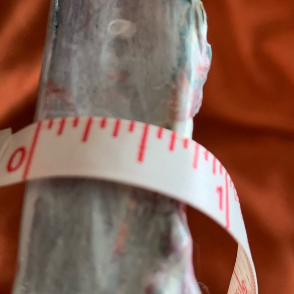 Original Artwork Canvas Painting Peace Brown Yellow Black 16 x 12 - Picture 10 of 11